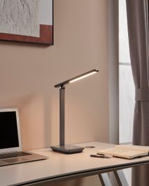 Bureaulamp INIESTA - Wit/Zwart EGL 900957