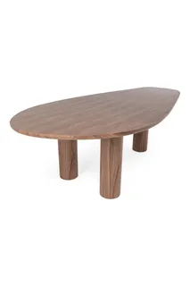Eettafel AIKU - Walnootfineer DEZ-64-000007