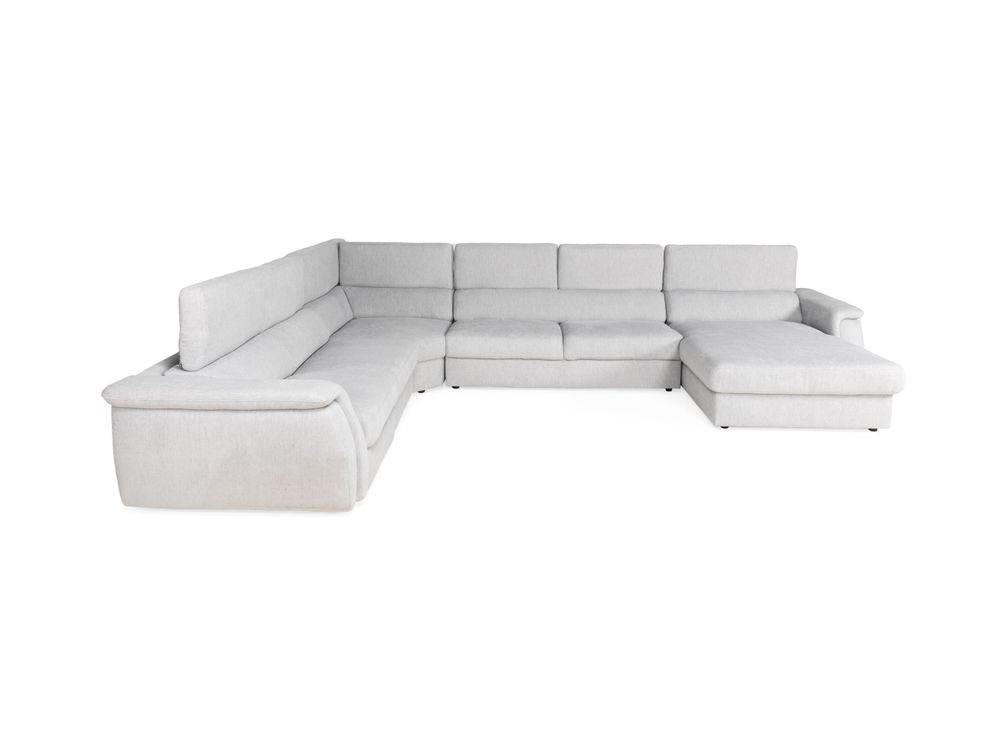 Hoeksalon GIBLI - Lichtgrijs C-RCR-87-HKS-D-DLG