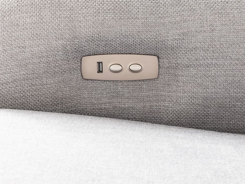 Hoeksalon GIBLI - Lichtgrijs C-RCR-87-HKS-D-DLG