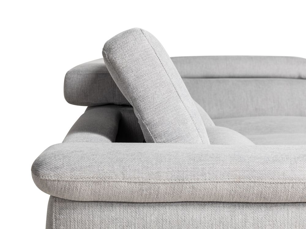 Hoeksalon GIBLI - Lichtgrijs C-RCR-87-HKS-D-DLG