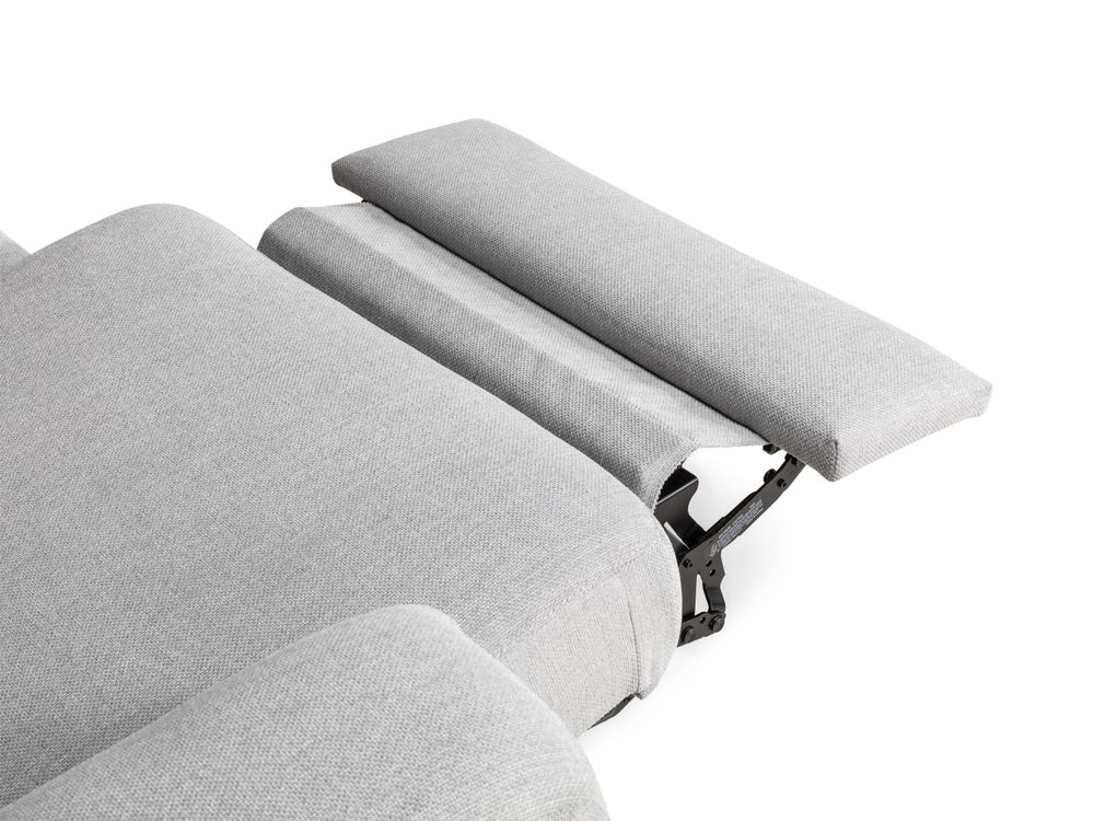 Hoeksalon GIBLI - Lichtgrijs C-RCR-87-HKS-D-DLG