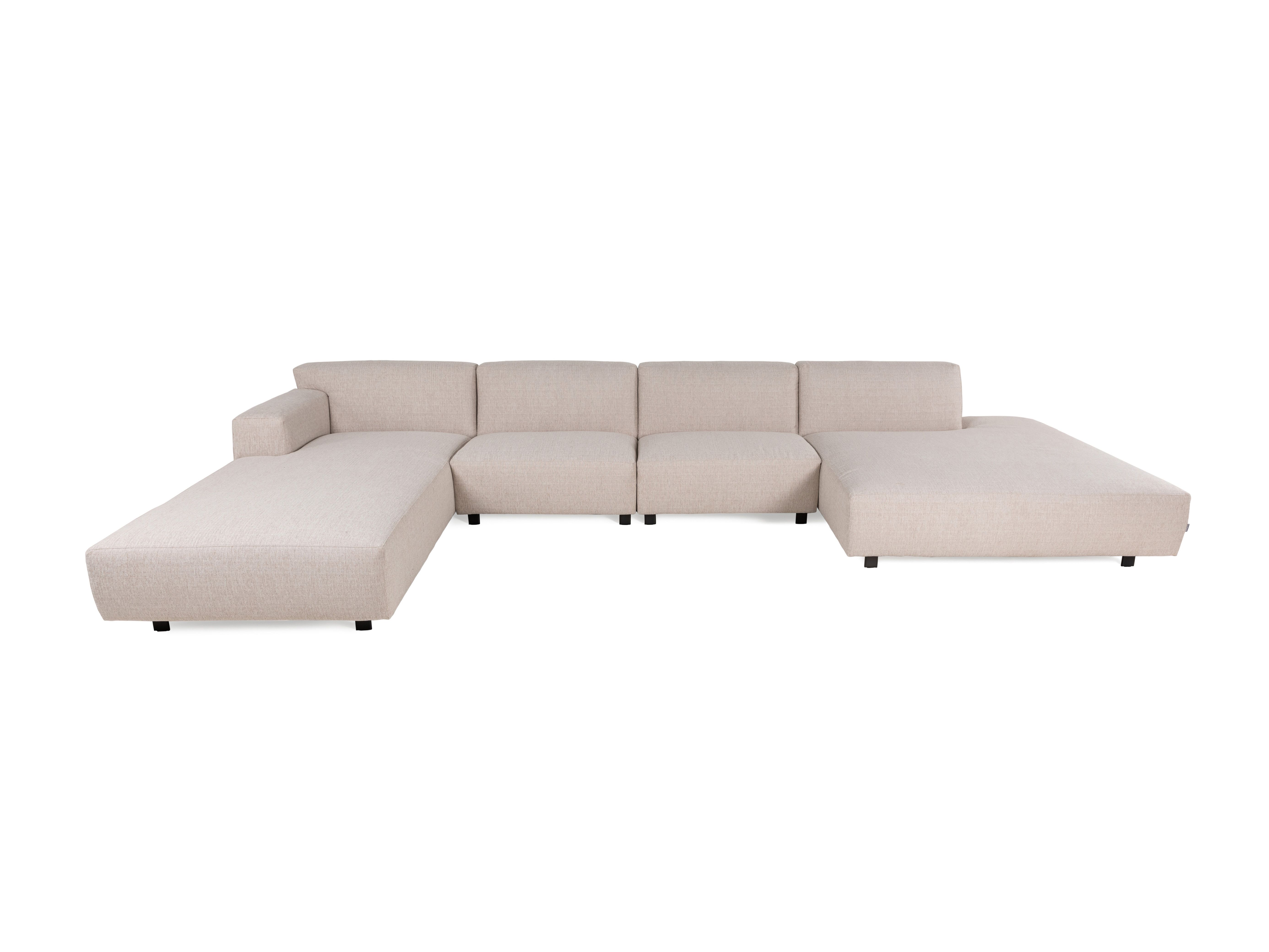 Hoeksalon VESTA - Beige C-FUR VE HKS-A-CS