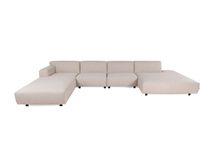 Hoeksalon VESTA - Beige C-FUR VE HKS-A-CS