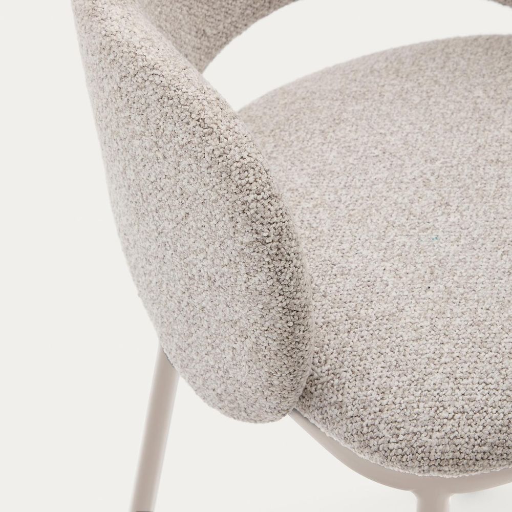 Barstoel MAINA - Beige grove chenille KAV C0100225VS12