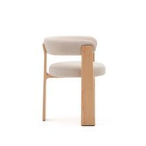 Eetkamerstoel 3 poten GRANITE - Terracotta/Naturel KAV C0100207CC12