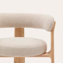 Eetkamerstoel 3 poten GRANITE - Terracotta/Naturel KAV C0100207CC12