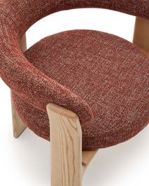 Eetkamerstoel 3 poten GRANITE - Beige/Naturel KAV C0100207CC86