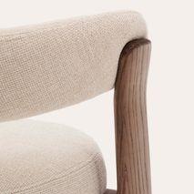 Eetkamerstoel 3 poten GRANITE - Groen/Walnoot KAV C0100208CC12