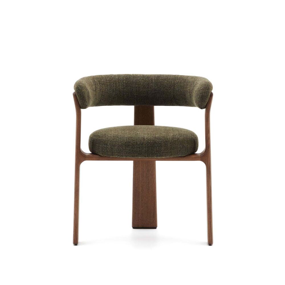 Eetkamerstoel 3 poten GRANITE - Bruin/Walnoot KAV C0100208CC19