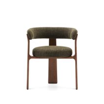 Eetkamerstoel 3 poten GRANITE - Bruin/Walnoot KAV C0100208CC19