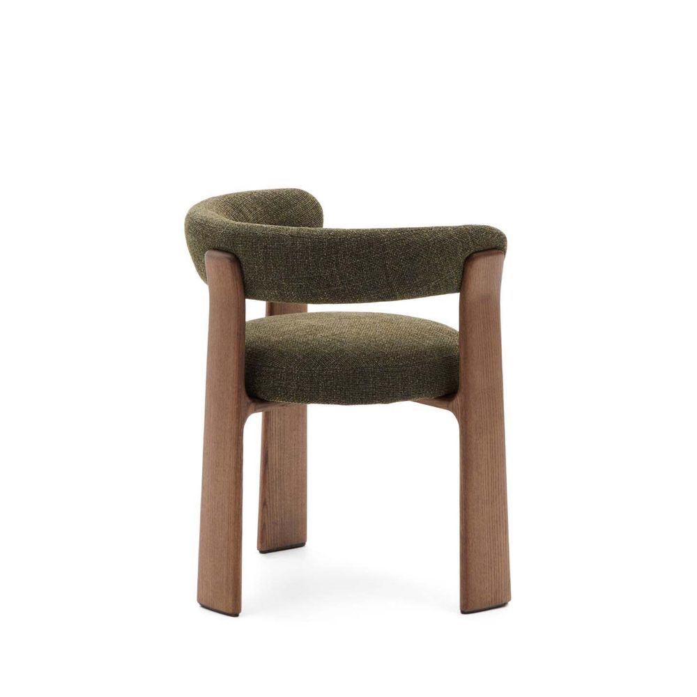 Eetkamerstoel 3 poten GRANITE - Bruin/Walnoot KAV C0100208CC19