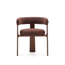 Eetkamerstoel 3 poten GRANITE - Bruin/Walnoot KAV C0100208CC34