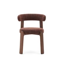 Eetkamerstoel 4 poten GRANITE - Groen/Walnoot KAV C0100209CC34