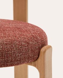 Eetkamerstoel 4 poten GRANITE - Beige/Naturel KAV C0100210CC86