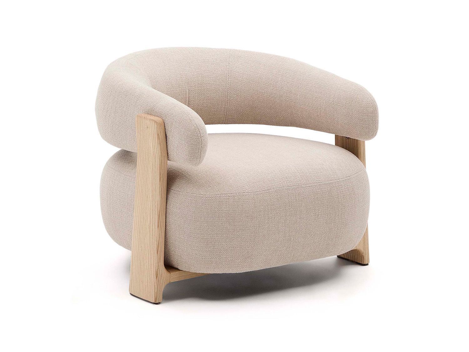 Fauteuil GRANITE - Terracotta/Naturel