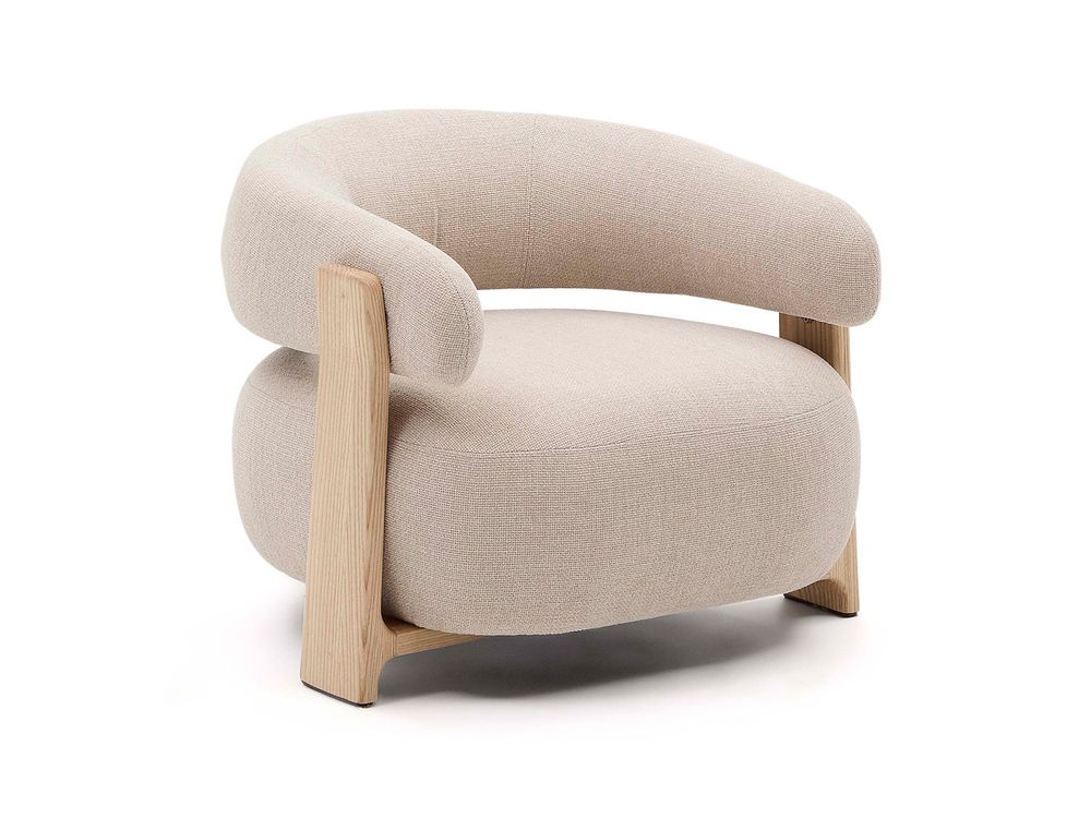 Fauteuil GRANITE - Terracotta/Naturel KAV S0900075CC12