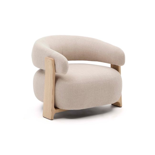 Fauteuil GRANITE - Beige/Naturel