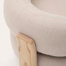 Fauteuil GRANITE - Terracotta/Naturel KAV S0900075CC12