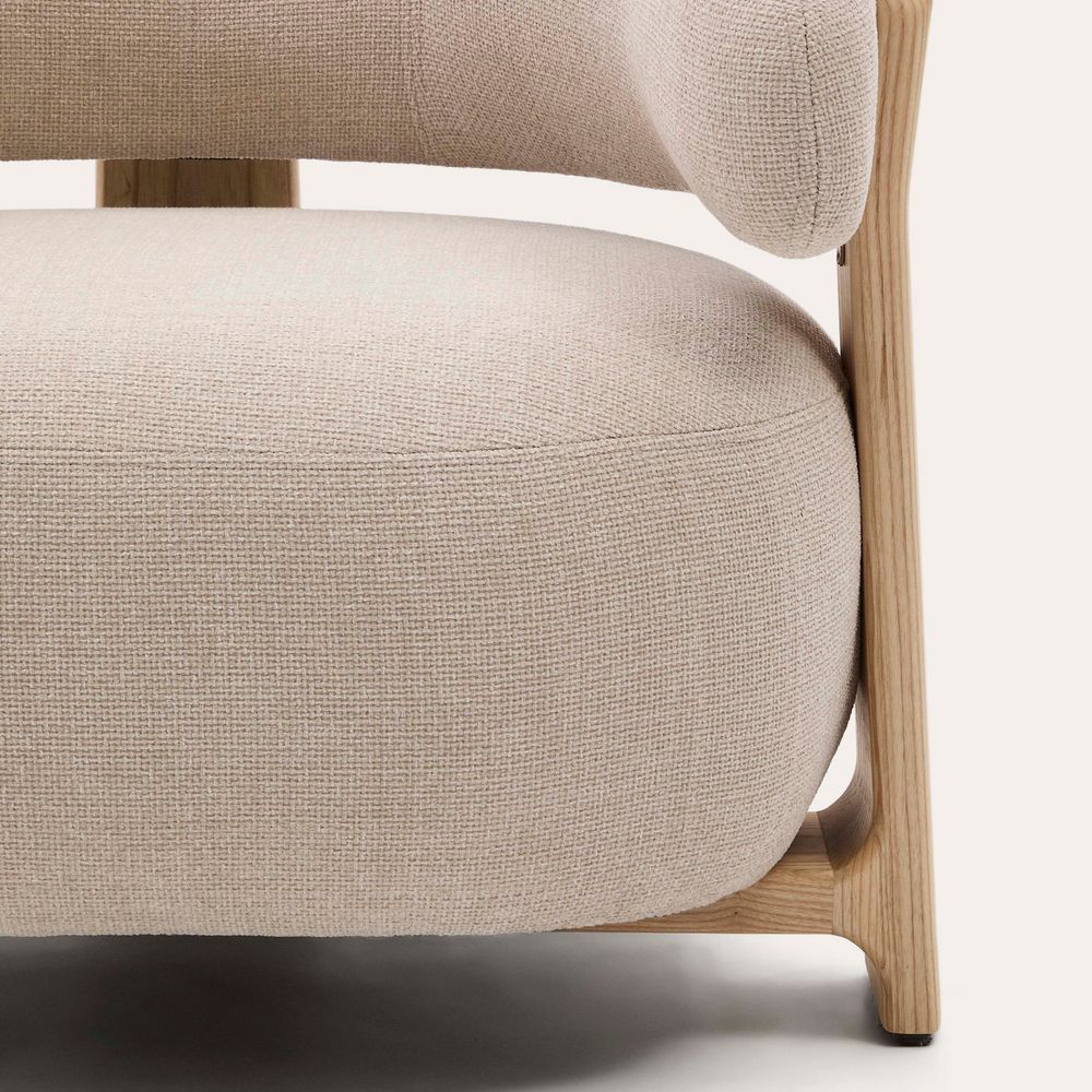 Fauteuil GRANITE - Terracotta/Naturel KAV S0900075CC12