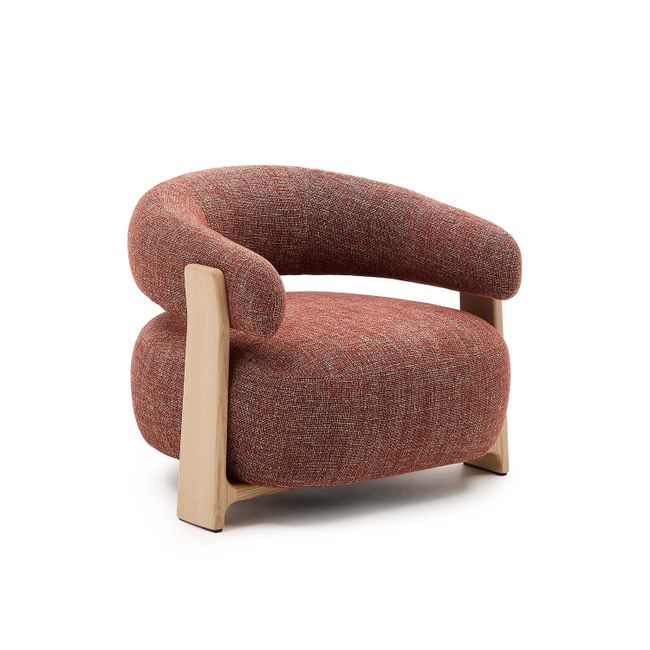 Fauteuil GRANITE - Terracotta/Naturel