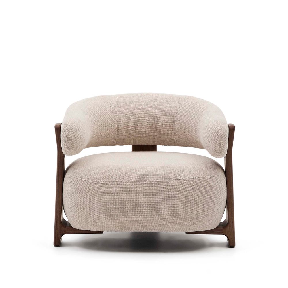 Fauteuil GRANITE - Groen/Walnoot KAV S0900076CC12