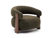 Fauteuil GRANITE - Bruin/Walnoot KAV S0900076CC19