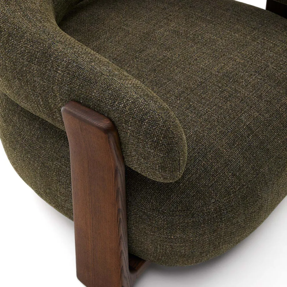 Fauteuil GRANITE - Bruin/Walnoot KAV S0900076CC19