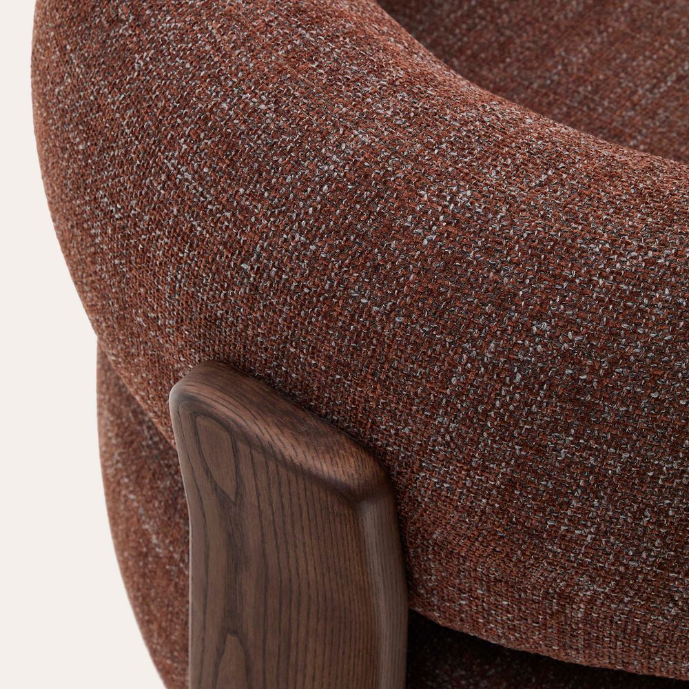 Fauteuil GRANITE - Beige/Walnoot KAV S0900076CC34