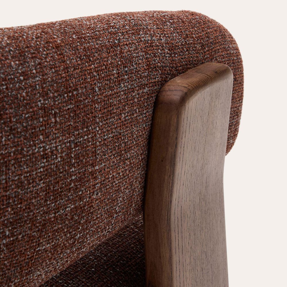 Fauteuil GRANITE - Beige/Walnoot KAV S0900076CC34