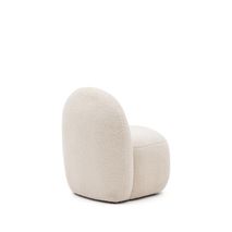 Kinderstoel BUCKY - Wit bouclé KAV K0200033HI39