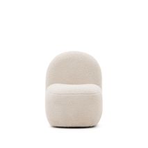 Kinderstoel BUCKY - Wit bouclé KAV K0200033HI39