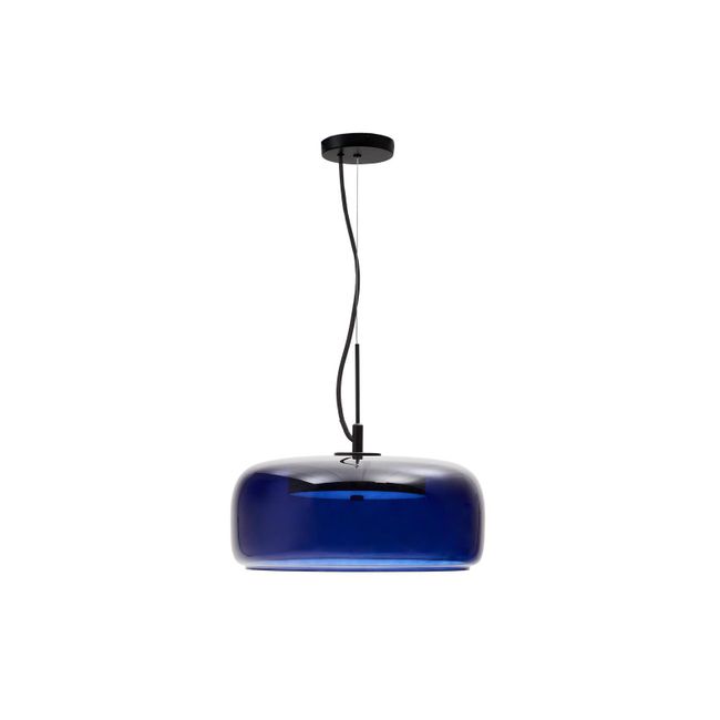 Hanglamp REIG - Blauw glas