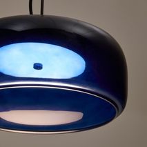 Hanglamp REIG - Oranje glas KAV L0100077CC26