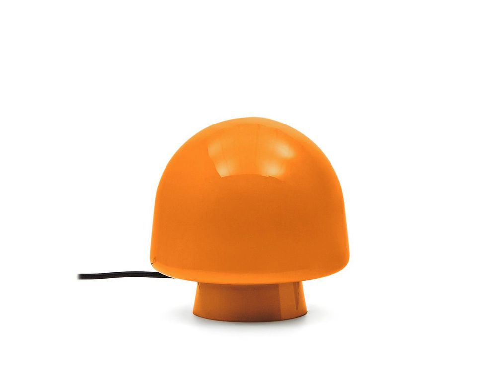 Tafellamp REIG - Oranje glas KAV L0300101CC13