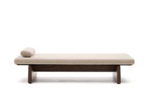 Divan TOPAZ - Beige/Walnoot KAV N00003NI12