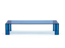 Salontafel ADULARIA - Donkergrijs glas KAV T0600053CC26