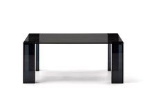 Salontafel ADULARIA - Donkergrijs glas KAV T0600054CC03