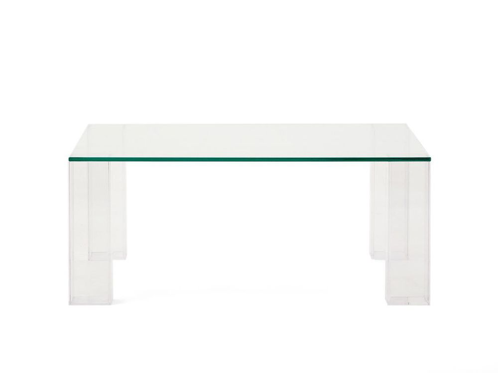 Salontafel ADULARIA - Blauw glas KAV T0600054CC07