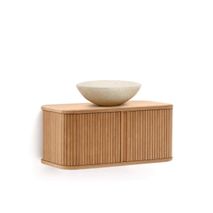 Badkamermeubel MAILEN - Naturel essenfineer KAV M0500007MM50