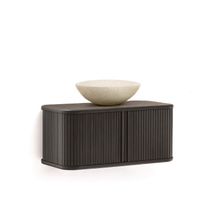 Badkamermeubel MAILEN - Donker essenfineer KAV M0500007MM51