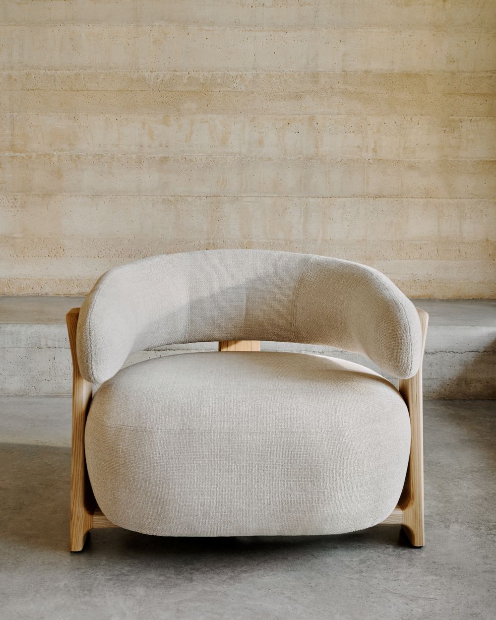 Fauteuil GRANITE - Terracotta/Naturel KAV S0900075CC12