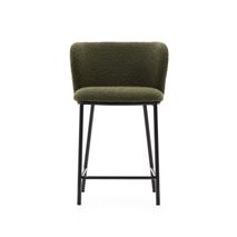 Barstoel CISELIA - Groen Schapenvacht KAV C06014JJ06