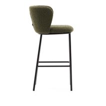 Barstoel CISELIA - Groen Schapenvacht KAV C0600065JJ06