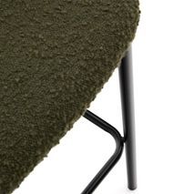 Barstoel CISELIA - Groen Schapenvacht KAV C0600065JJ06