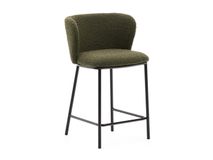 Barstoel CISELIA - Groen Schapenvacht KAV C06014JJ06