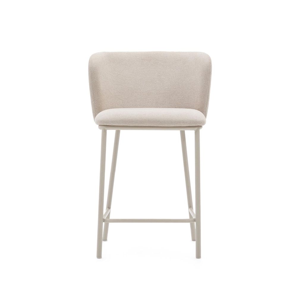 Barstoel CISELIA - Beige Chenille KAV C06013KY12