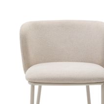 Barstoel CISELIA - Beige Chenille KAV C06013KY12
