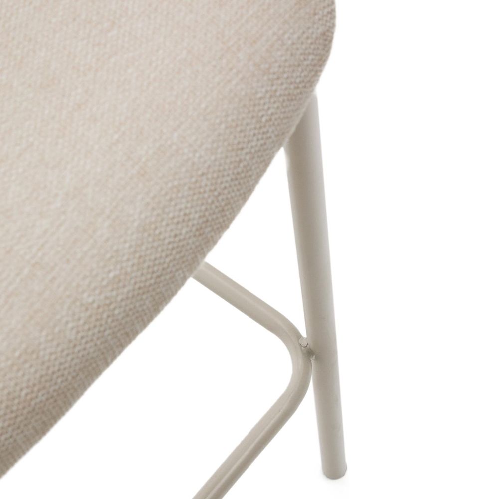 Barstoel CISELIA - Beige Chenille KAV C06013KY12