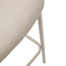 Barstoel CISELIA - Beige Chenille KAV C06013KY12
